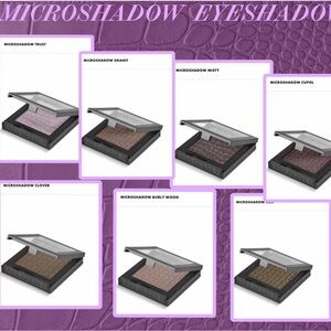 7X MAKE UP STORE SWEDEN MICROSHADOW  EYESHADOWS~ NIB~ DISCONTINUED